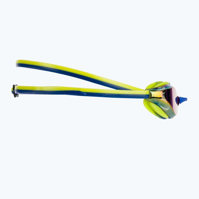 Detské plavecké okuliare arena Python Mirror Jr blue/blue/lime 3