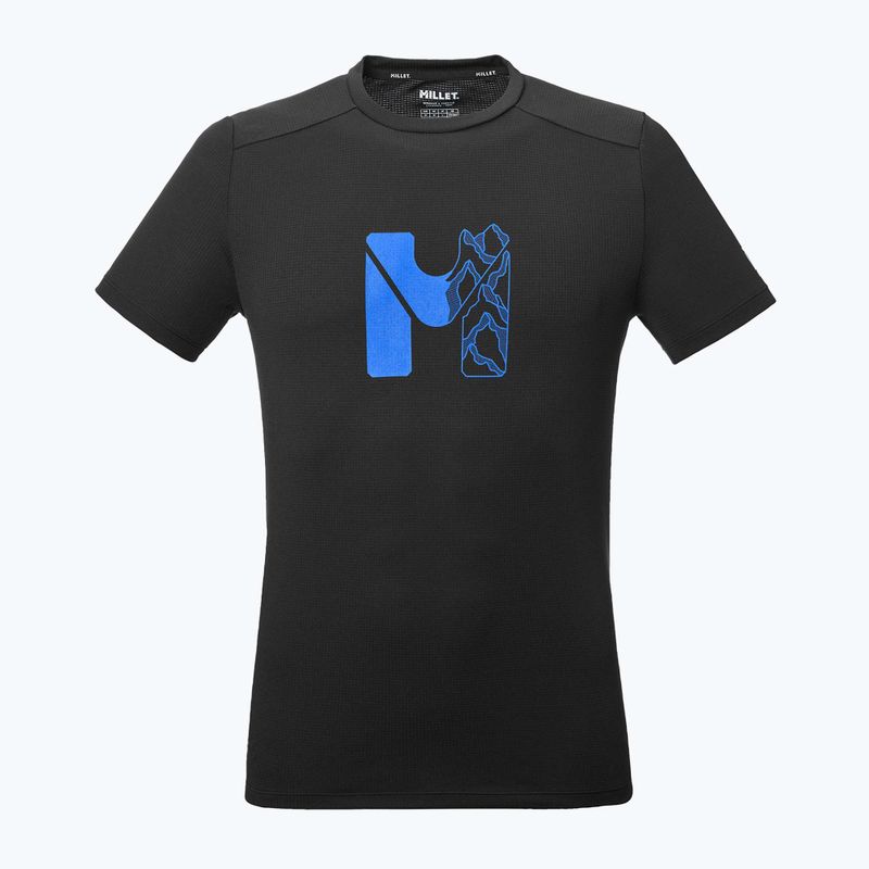 Pánske tričko Millet Kamet Map SS black 5