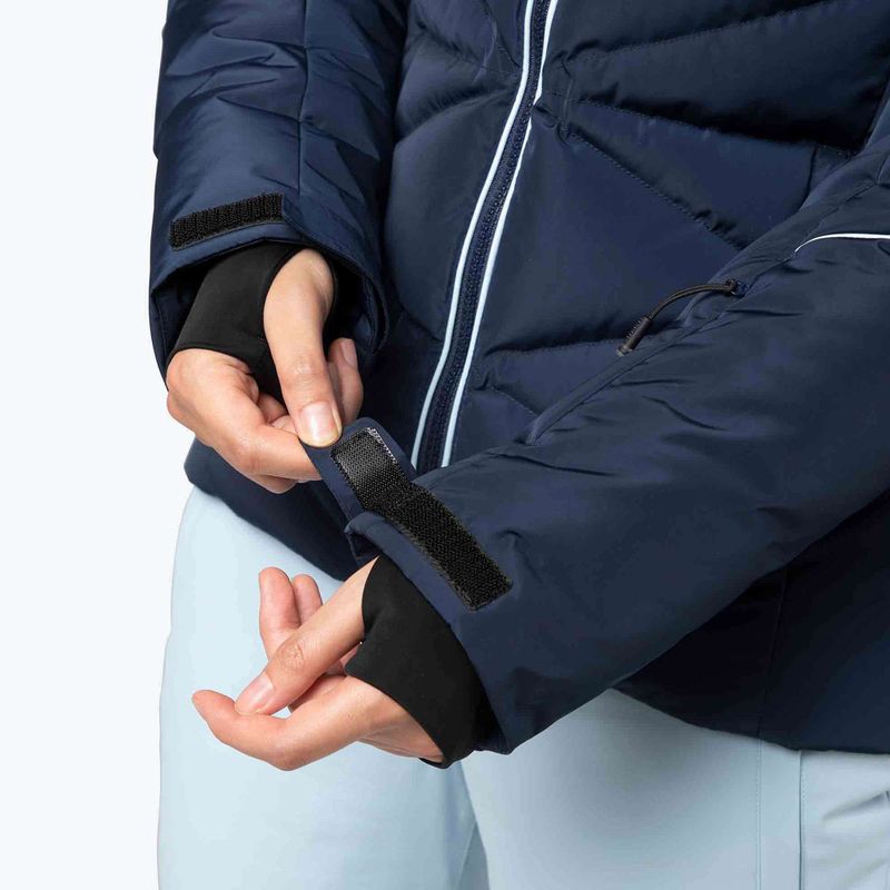 Dámska lyžiarska bunda Rossignol Staci Pearly dark navy 10