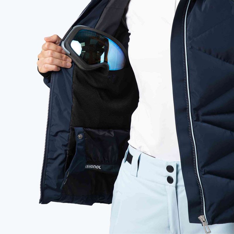 Dámska lyžiarska bunda Rossignol Staci Pearly dark navy 14