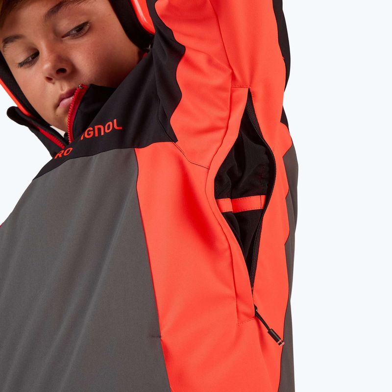 Detská lyžiarska bunda Rossignol Hero Velika Insulated black 9
