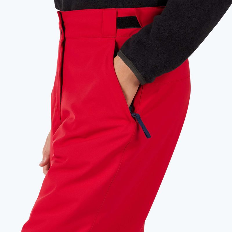 Detské lyžiarske nohavice Rossignol Insulated Girls ruby red 5