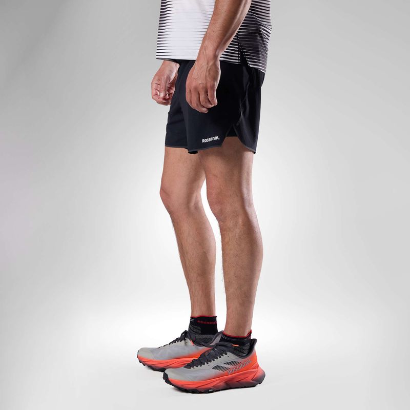 Bežecké šortky Rossignol Sapa 2IN1 7" black 4