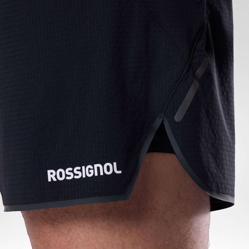 Bežecké šortky Rossignol Sapa 2IN1 7" black 7