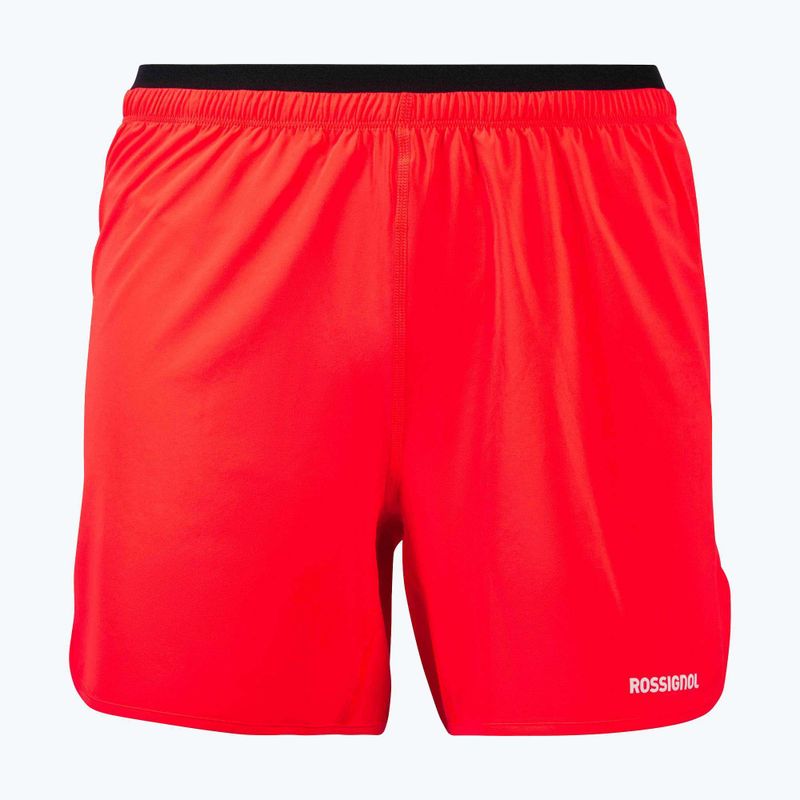 Pánske bežecké šortky Rossignol Sapa 5" neon red 9