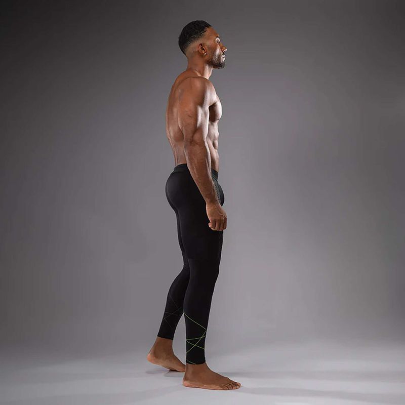 Pánske tréningové legíny Venum Training Camp 4.0 black/neo green 4