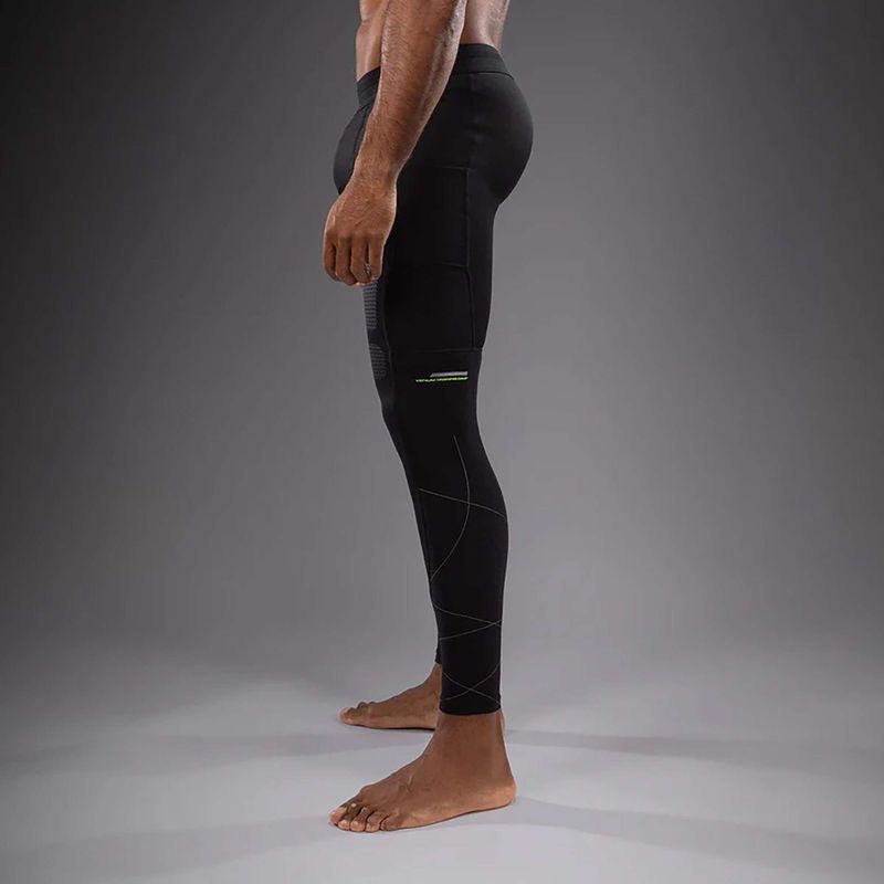 Pánske tréningové legíny Venum Training Camp 4.0 black/neo green 6
