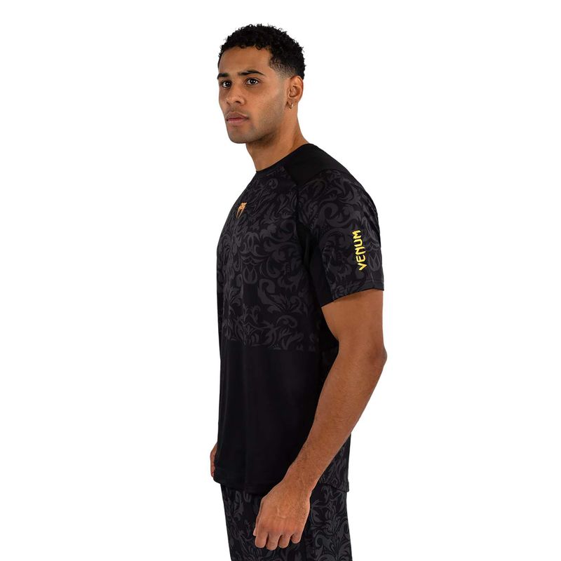 Pánske tričko Venum x Ilia Topuria Unmatched Dry-Tech black/gold 4