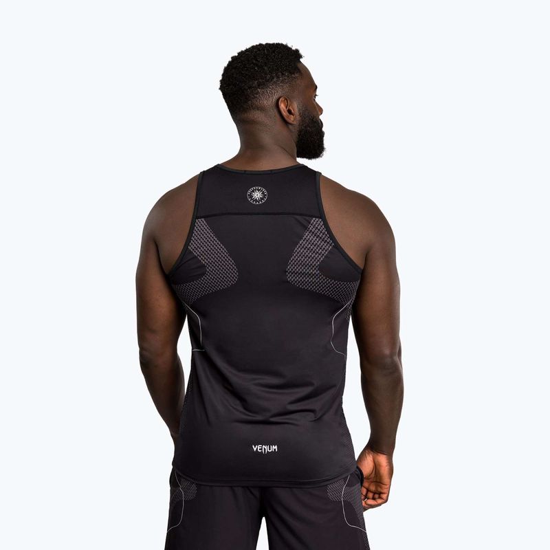 Pánske tréningové tričko Venum Nexus Dry Tech black/silver 2