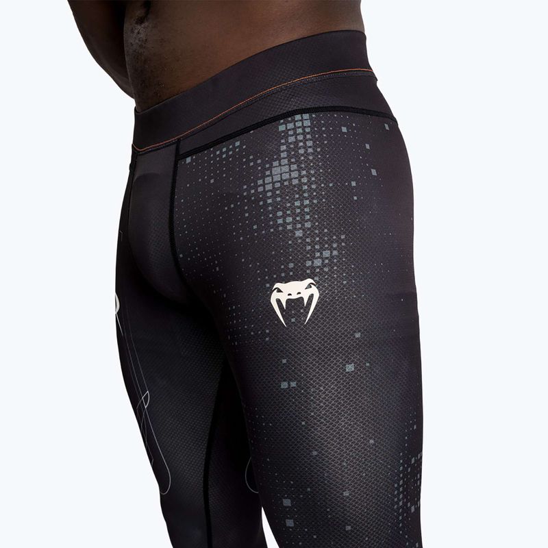 Pánske tréningové legíny Venum Eclipse Spats black/ivory 6