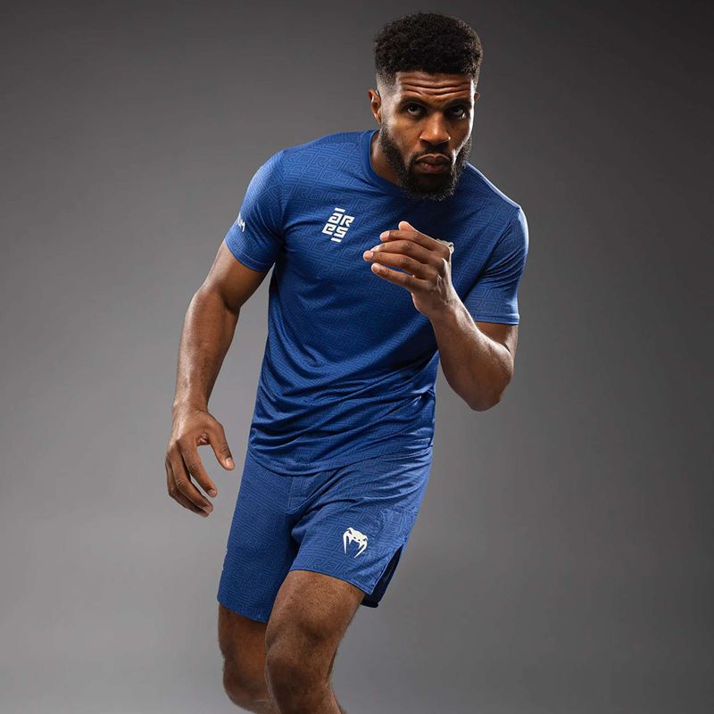 Pánske tréningové tričko Venum X Ares 2.0 Dry Tech royal blue 2