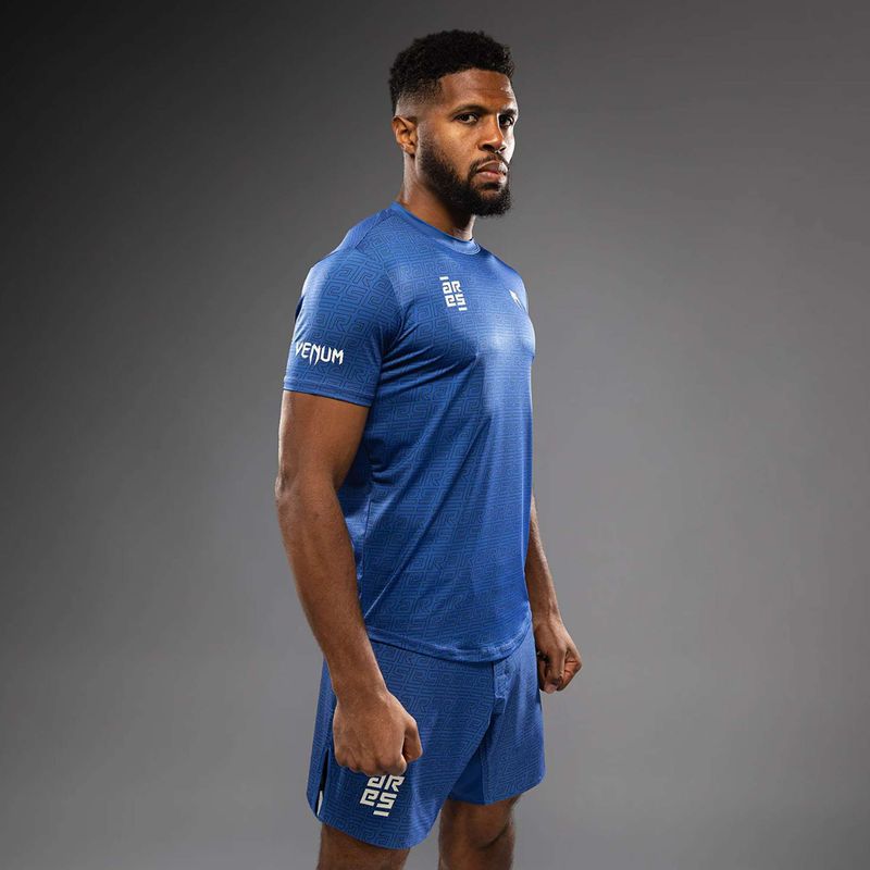 Pánske tréningové tričko Venum X Ares 2.0 Dry Tech royal blue 4