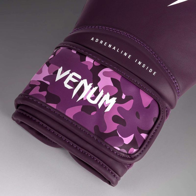 Dámske boxerské rukavice Venum Iris Boxing plum/pink 3