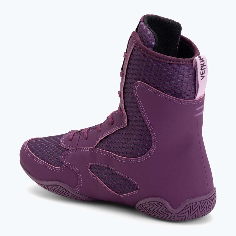 Boxerské topánky Venum Iris Boxing plum 3