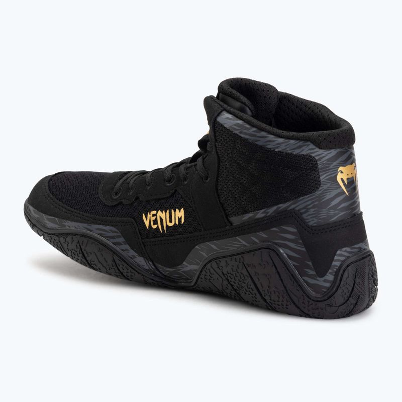 Zápasnícke topánky Venum x Chimaev Wrestling black/grey 3