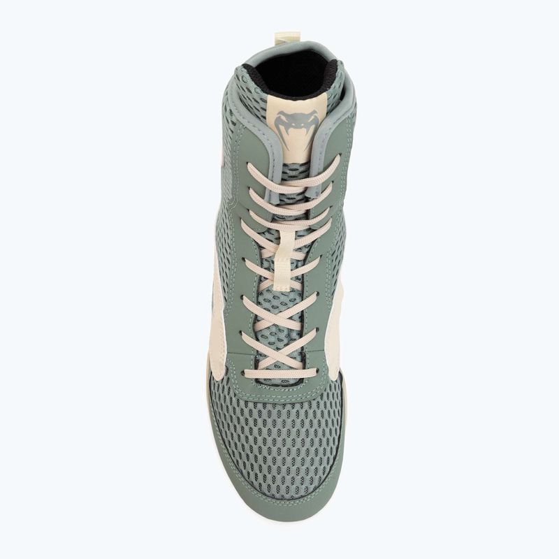 Pánske boxerské topánky Venum Contender Boxing aqua green/ivory 5