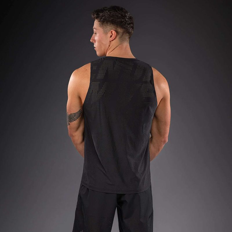 Pánske tričko Venum Lazer black/grey 2