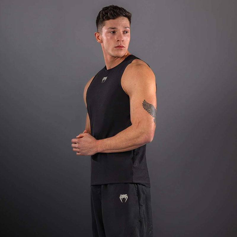 Pánske tričko Venum Lazer black/grey 4