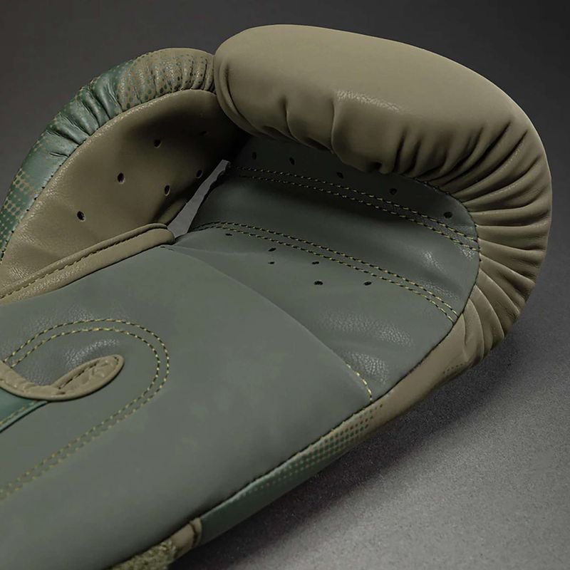 Boxerské rukavice Venum Stealth Boxing khaki/dark green 4