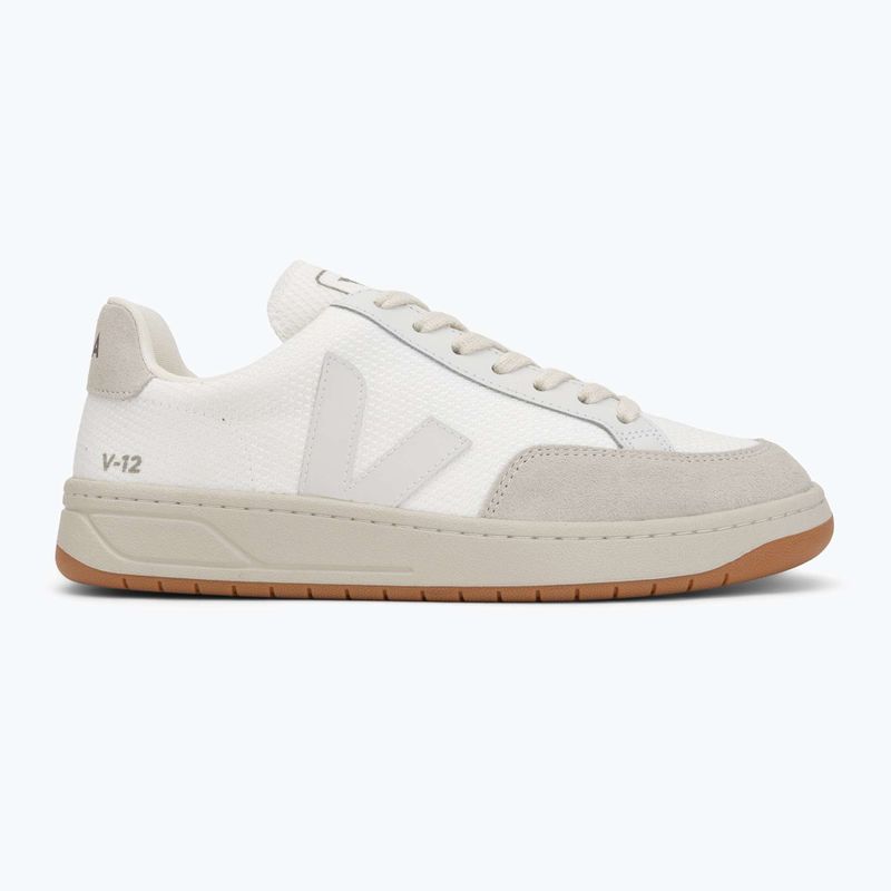 Pánske topánky  VEJA V-12 Leather white/natural 2