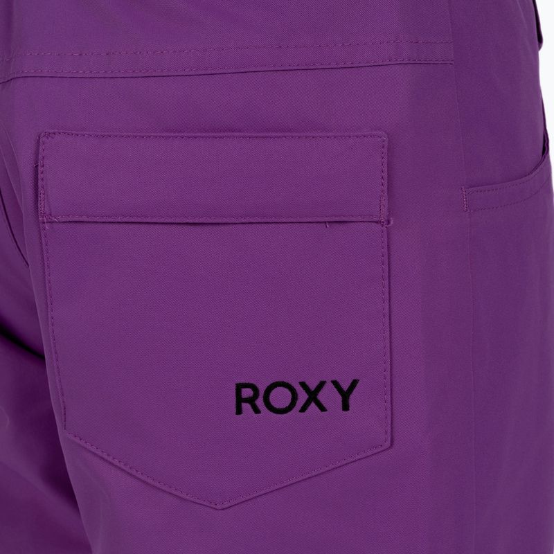 Detské nohavice na snowboard ROXY Diversion 2021 purple 6