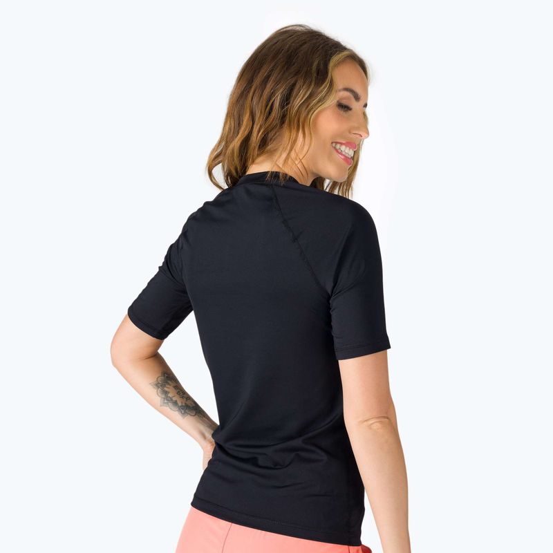 Dámske plavecké tričko ROXY Whole Hearted 2021 anthracite 3