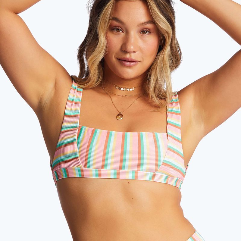 Vrchný diel plaviek Billabong Island Glow Tanlines Tank multicolor 4