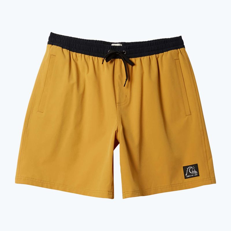 Pánske plavecké šortky Quiksilver Original Straight 17 mustard 5
