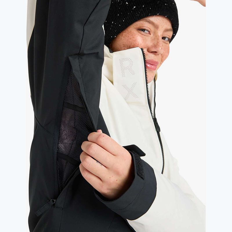 Dámska snowboardová bunda ROXY Free Jet Block true black 9