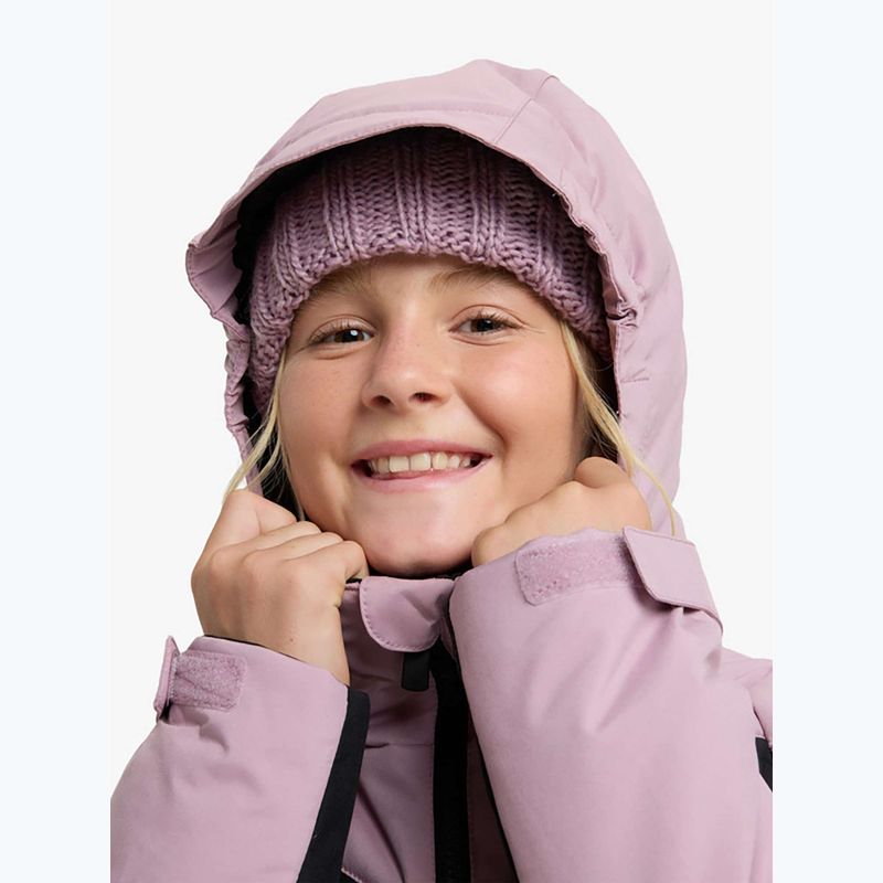 Detská snowboardová bunda ROXY Snowsylva true black 9