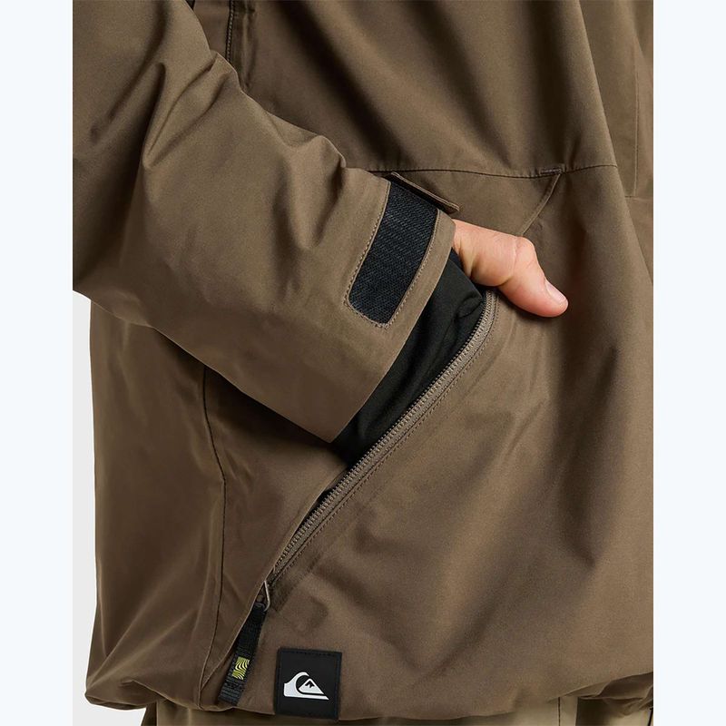 Detská snowboardová bunda Quiksilver Forever Stretch GTX canteen 10