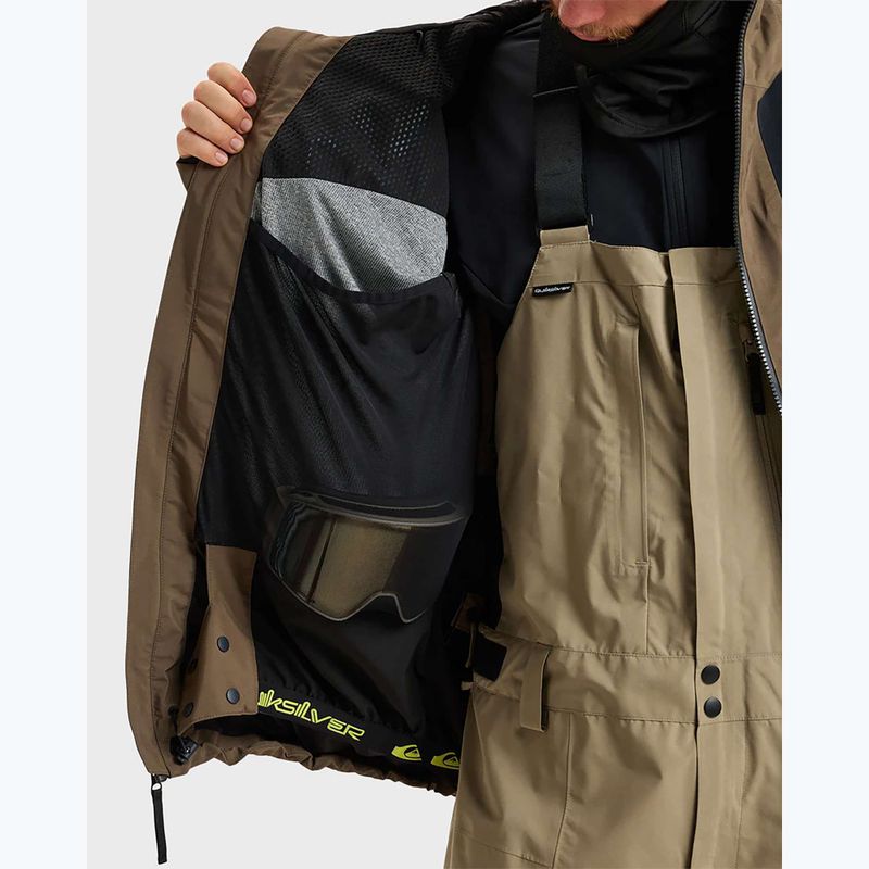 Detská snowboardová bunda Quiksilver Forever Stretch GTX canteen 12