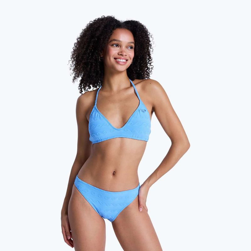 Spodný diel plaviek ROXY Paradise Wave Moderate silver lake blue make a splash 3