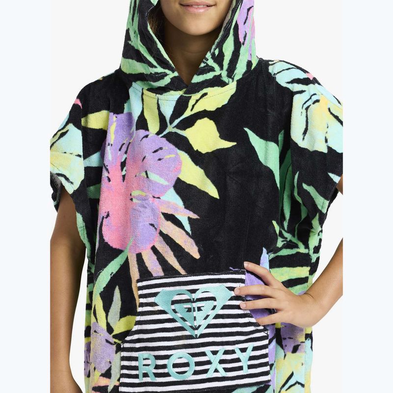 Detské pončo ROXY RG Stay Magical Printed anthracite aquarella active rg 5