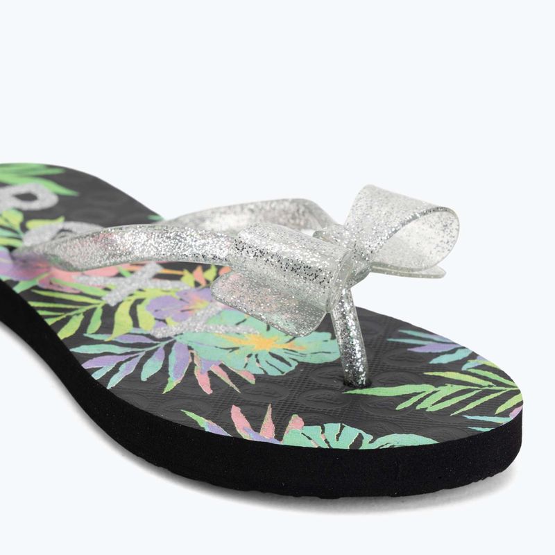 Detské žabky ROXY Lulu IV black multi 1 7