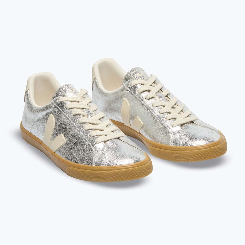 Dámske topánky VEJA Esplar Logo silver/pierre/natural 8