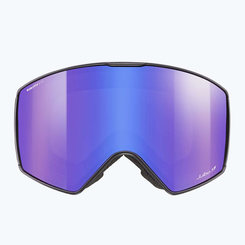 Lyžiarske okuliare Julbo Launcher Reactiv High Contrast black/flash blue 6