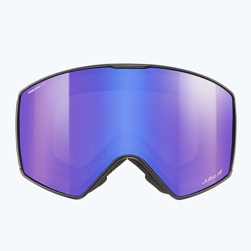 Lyžiarske okuliare Julbo Launcher Reactiv High Contrast black/flash blue 7