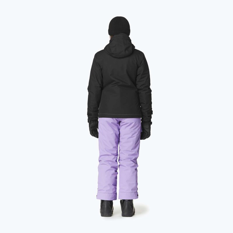 Detská lyžiarska bunda Picture Seady black / paisley purp / silt green 3