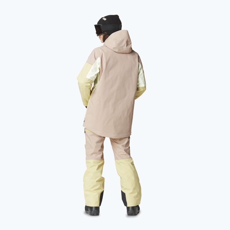 Dámska lyžiarska bunda Picture Haakon roebuck/lime/cream hemp 3