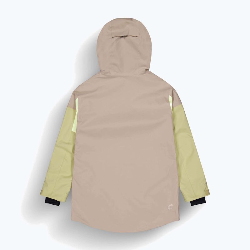 Dámska lyžiarska bunda Picture Haakon roebuck/lime/cream hemp 8