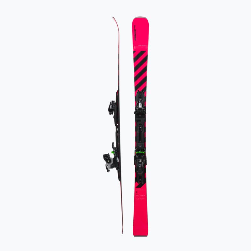Dámske skladacie lyže Elan VOYAGER PINK + EMX 12 pink AARHLM20 2