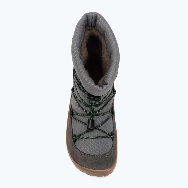 Detské snehové barefoot topánky Froddo Tex Track Wool grey 5