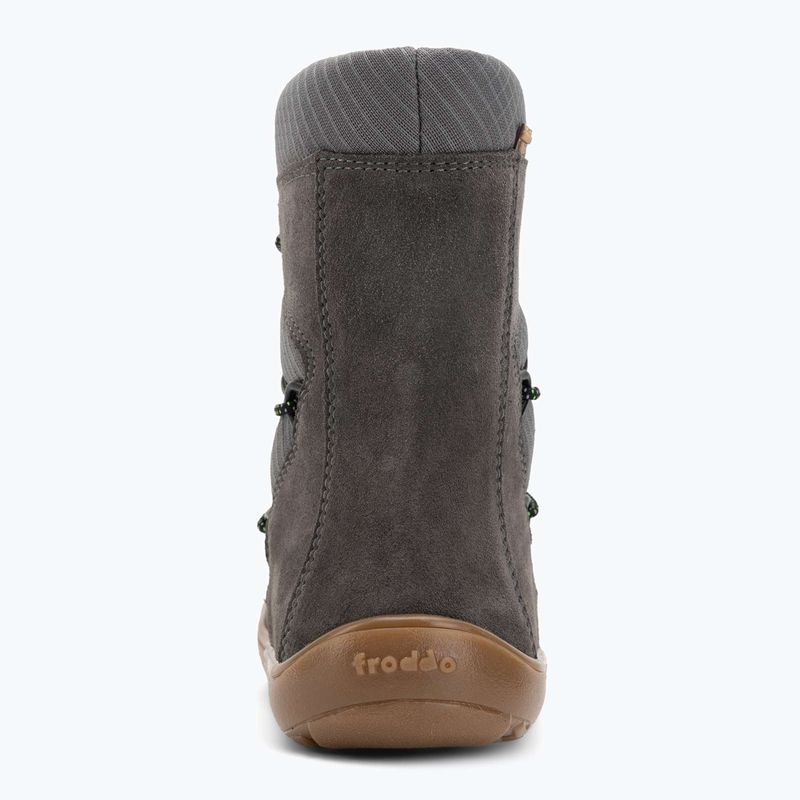 Detské snehové barefoot topánky Froddo Tex Track Wool grey 6