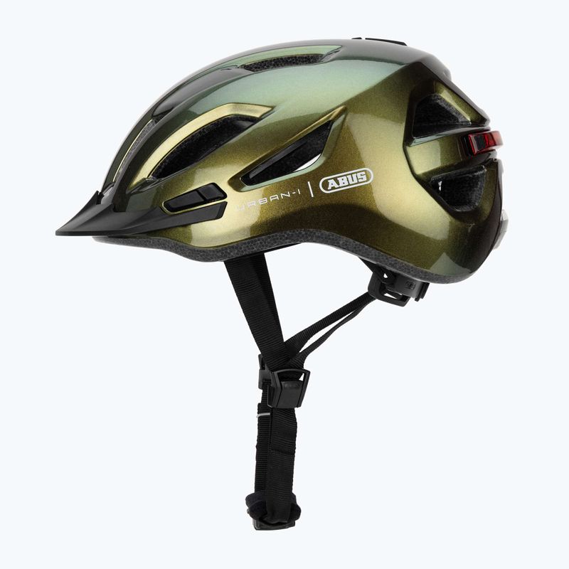 Cyklistická prilba ABUS Urban-I 4.0 green pepper 3