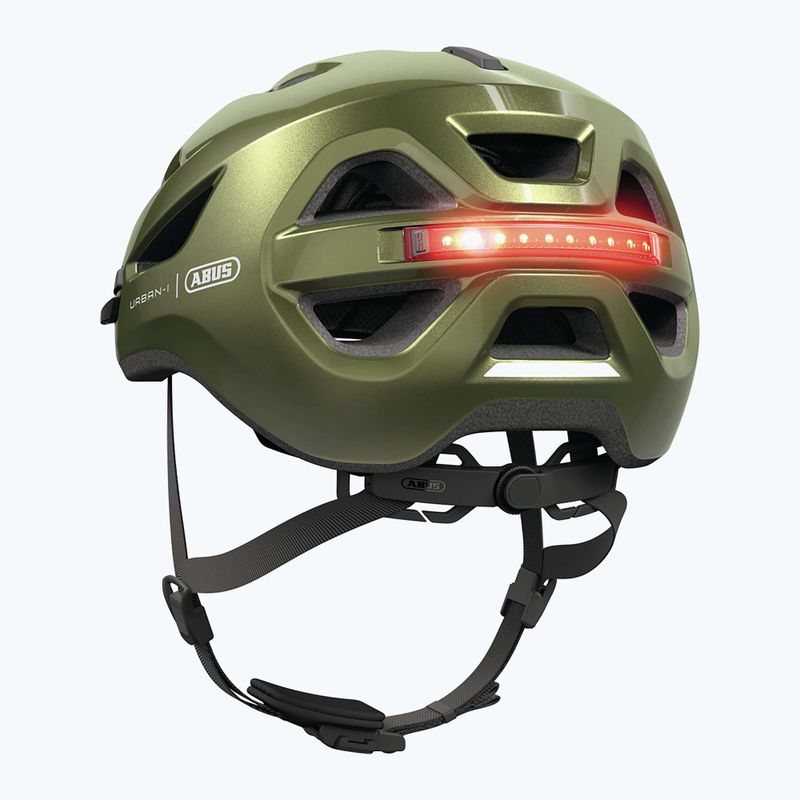 Cyklistická prilba ABUS Urban-I 4.0 green pepper 14