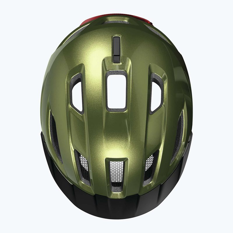 Cyklistická prilba ABUS Urban-I 4.0 green pepper 17