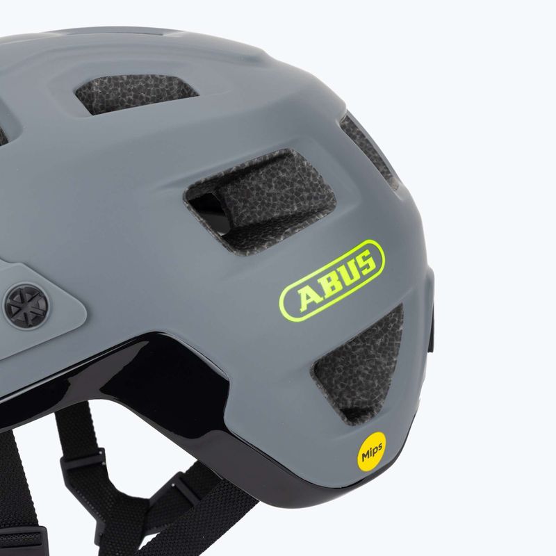 Cyklistická prilba ABUS MoDrop MIPS concrete grey 7