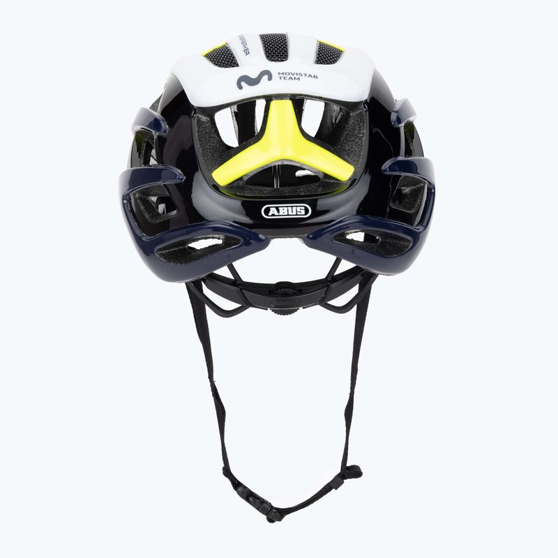 Cyklistická prilba ABUS AirBreaker Movistar Team 24 navy/yellow/white 4