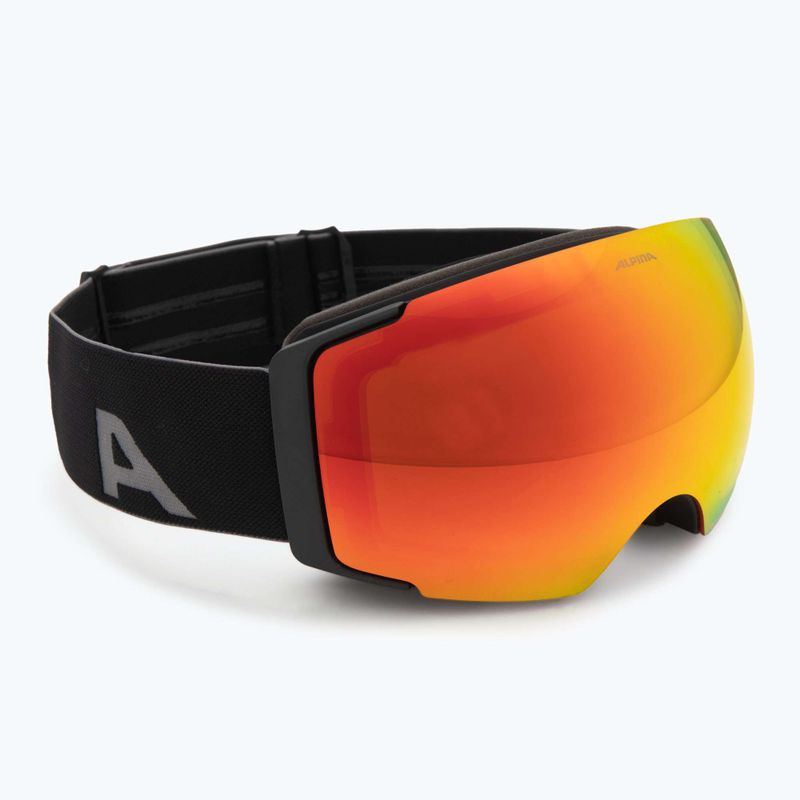 Lyžiarske okuliare Alpina Falera Mag Q-Lite black matt/red/pink 2